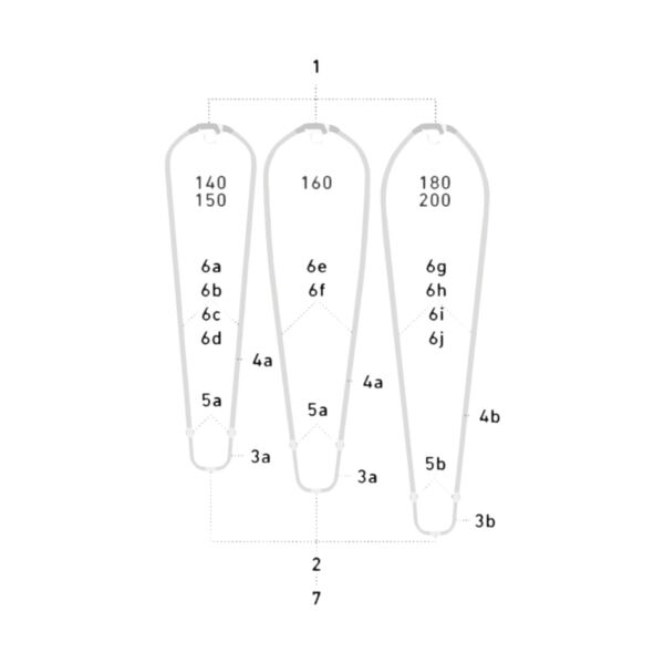 Duotone Boom spare double pin (2 pcs)