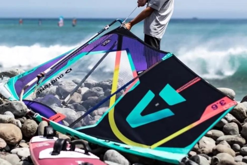 Windsurfsegeln Aufriggen und Abriggen